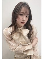 イーズ 鎌倉(e's)&nbsp;《e's イーズ鎌倉》エアリーなレイヤーロング*ミルクティカラー