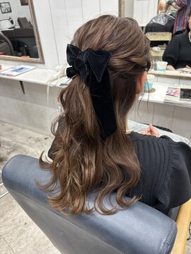 ベニス(VENICE) ハーフアップ