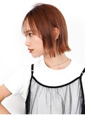 【La fith】タッセルボブ×シアーオレンジ