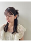 似合わせカチモリハーフアップ【mikino】