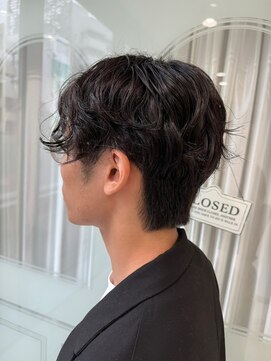 ザザ 高田馬場(ZA/ZA) センターパートパーマ