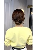 大人っぽシニヨン