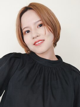 マノ 千歳烏山(MaNO) 〈a29〉ショート韓国ボブハイライト髪質改善ブリーチ前髪20代30