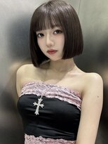 サイン 渋谷(SIGN)&nbsp;20代/韓国ボブ/レイヤーボブ/タッセルボブ/透明感カラー