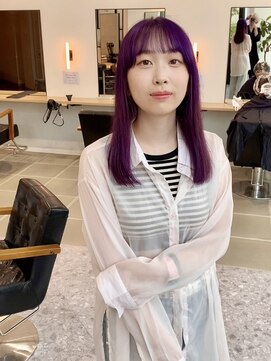 セラ(SERA) ビビットラベンダー/ラベンダーカラー/ブリーチ/ダブルカラー