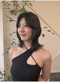 くびれヘア/アプリコットオレンジ/夏のヘアアレンジ/八事