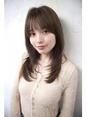 韓国ヘア/レイヤーカット/ワンホンヘア/前髪カット/髪質改善