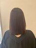 【縮毛矯正・QUOLINE＋ファイバートリートメント＋カット☆￥15000】