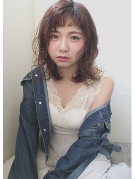 ルプラ チッタ(le-pla Citta) ゆるふわミディアム/透明感カラー