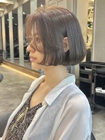 ロンド 表参道店(Lond)&nbsp;暗めカラー/レイヤーカット/マロンベージュ/くすみベージュ/