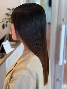 プレミアム髪質改善カラートリプルヘアエステ