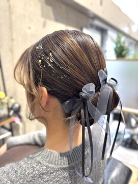 上品で華やかに♪ヘアセット&着付け