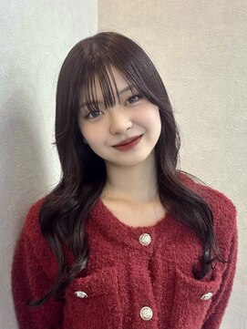 ソア 並木坂(Soa) ラベンダー/透明感カラー/レイヤースタイル/Chihiro