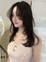 サイン 表参道(SIGN) 艶髪/ワンホンヘア/グレージュ/ダブルケアカラー/ハイトーン