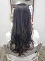 ハイレート ウニクス川越店(Hairate)&nbsp;[Sekiguchi] ブラックシルバー×ホワイトシルバーハイライト