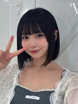 サンドレオ 新宿店(sand Leo) 小顔ボブ