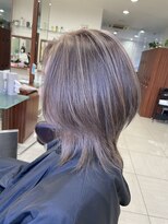 エーデル(EDEL) 白髪染め”不使用”【白髪ぼかしカラー×骨格補正カット】