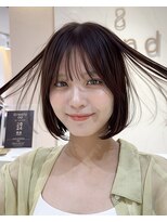 サンド ミュウ 横浜店(sand mieu)&nbsp;乾かすだけでまとまるボブ