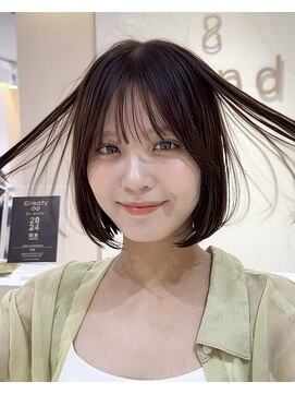 サンド ミュウ 横浜店(sand mieu) 乾かすだけでまとまるボブ