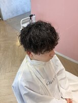 アヴァンス なかもず店(AVANCE.)&nbsp;初パーマにもおすすめ、無造作シャドウパーマ