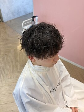 アヴァンス なかもず店(AVANCE.) 初パーマにもおすすめ、無造作シャドウパーマ