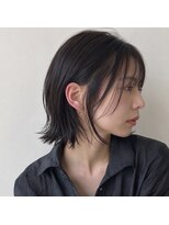 アンリエラ(Unliera) タッセルボブ/切りっぱなしボブ/韓国風/顔まわり