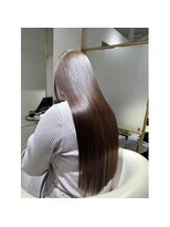 ミヨン 京橋店(miyon)&nbsp;韓国レイヤーカット×暗髪カラー×髪質改善