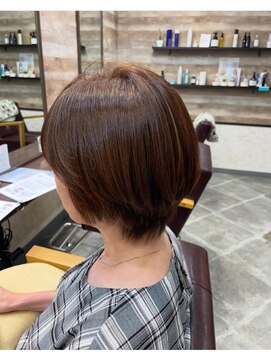 シャラク 羽広店(sharaku) ショートボブ