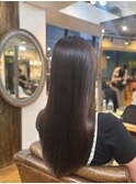 髪質改善ストレートで地毛のようなストレートヘアに！