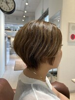 オレンジポップ 流山おおたかの森店(ORANGE POP)&nbsp;ダークパープル/ナチュラルショート/ミルクブラウン/夏/流山