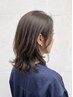 【OVER SEA人気メニュー♪】カット+パーマ+トリートメント ￥15500⇒￥13500