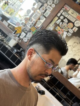 エルエー バーバーショップ 草津店(L.A BARBERSHOP) バーストフェードオールバック