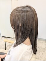 アン(an)&nbsp;髪質改善プラチナカラー×グレーマット