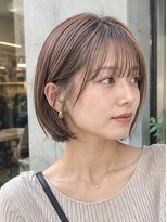 アッシュ 荻窪店(Ash)&nbsp;ボブ／ショートボブ／レイヤーボブ／モーブブラウン／石川担当