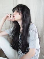 ナヌーク シブヤ(nanuk shibuya)&nbsp;【nanuk】　ナチュラルなラフウェーブ　×　ダークアッシュ