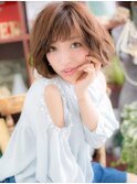 *+COVER HAIR+*…無造作カールの、抜け感☆ロブa
