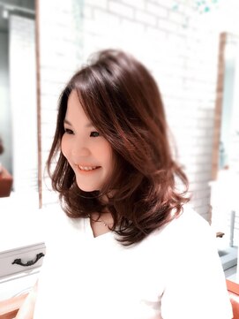 ビアノバ(via nova) ラフで楽なパーマスタイル