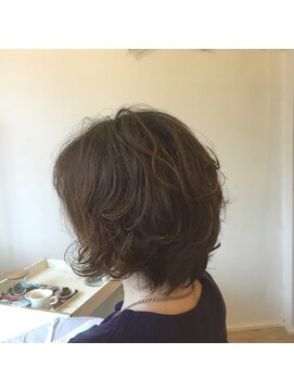 カタチヘアー(HAIR) やさしい。。。。ショートパーマのカタチ。。。