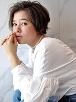 エムスラッシュ アヴェダ 自由が丘(M.SLASH AVEDA)&nbsp;【M.SLASH】クール＆ガーリーな大人ショートa