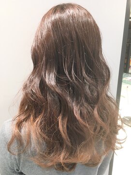 美容室 フラット(FLAT) ブラウンベージュグラデーション