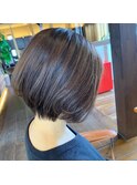 グラデーションボブ×ツヤ