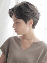 ヘアーアンドカラー プラーチェ(hair&color Plaatje) 束感ショートハンサムショート【プラーチェ相模大野店】相模大野