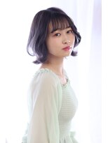 ヘアリゾート ブーケ(hair+resort bouquet) nami☆【暗髪カラー】ふんわりナチュラルガーリーヘア