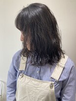 フォーク FOLK 【FOLK】ダークグレーアッシュ♪ダークグレージュ セミロング