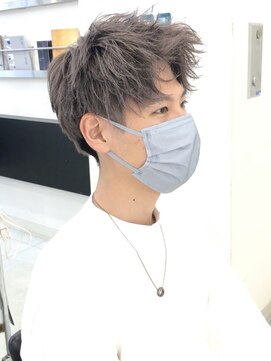 ネクスト 静岡店(NEXT) 【NEXT shizuoka 竹田】ミルクティーグレージュ×アップバング