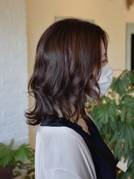 アルベレットオブヘア (arBellet of hair) ミディアム×ピンクブラウン