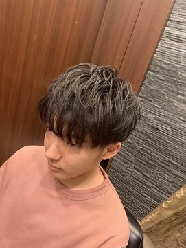 ヒロギンザバーバーショップ 神楽坂店(HIRO GINZA BARBER SHOP) 束感王道マッシュ