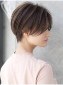 前髪なし大人ショート20代30代40代【AIN.表参道】川原大地