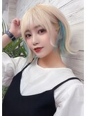 ☆CAPSULE☆インナーカラーシールエクステボブ