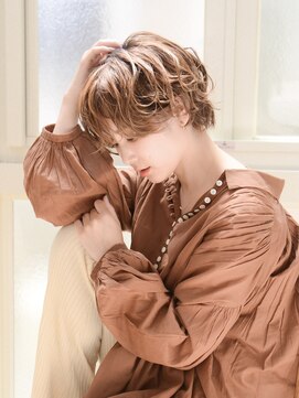 ロアー ヘアー ブリオ(RAWR hair Brio) 【RAWR】無造作パーマ_メンズライク_カーリーショート